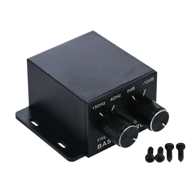 Auto Power Amplifier Practical Output Adjustable Bass Subwoofer Universally Crossovers Controller