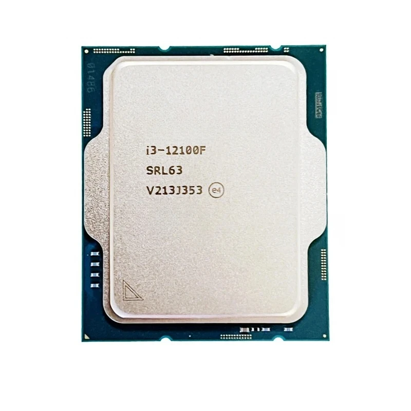 

i3 12100F 3.3 GHz 4-core 8-thread CPU processor L3 = 12M 58W LGA 1700 No Fan
