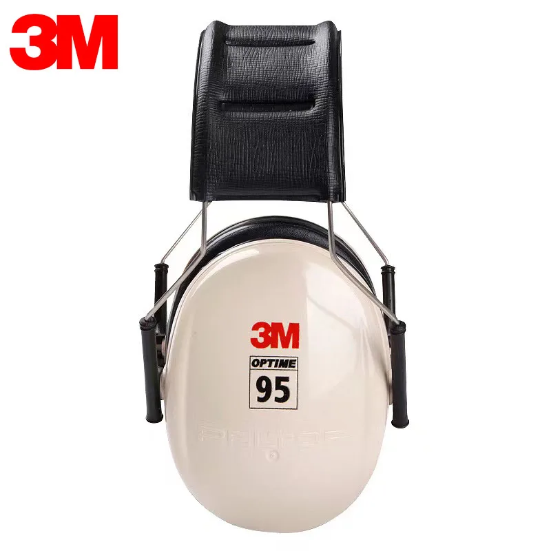 3M H6A Earmuffs Optime Behind-the-Head Earmuffs Hearing Conservation Anti-noise Hearing Protector Noise Cancelling Ear Muffs