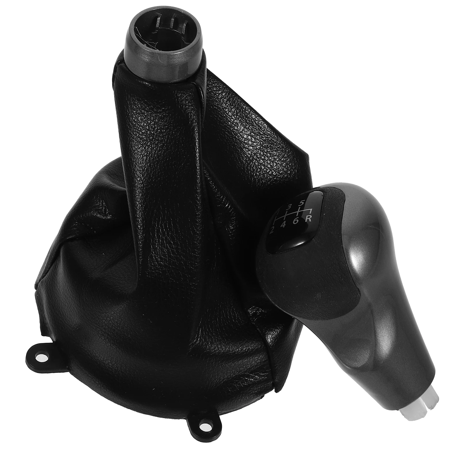 

1 set Gear Shift Knob Dust Cover Set Black 6 Speed Ball for Civic DX EX LX Manual Car Shifter Boot Durable