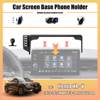 Car Phone Holder for Honda XR-V 2023-2024 8 / 9-Inch Universal Base Bracket Gravity Sensing / Electric Rotation / Fast Charging