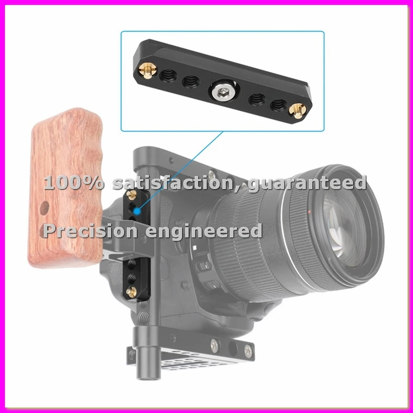 

Quick Release NATO Safety Rail with 8/3" Screw for NATO Clamp for Camera Handle & Accessories-ABVP