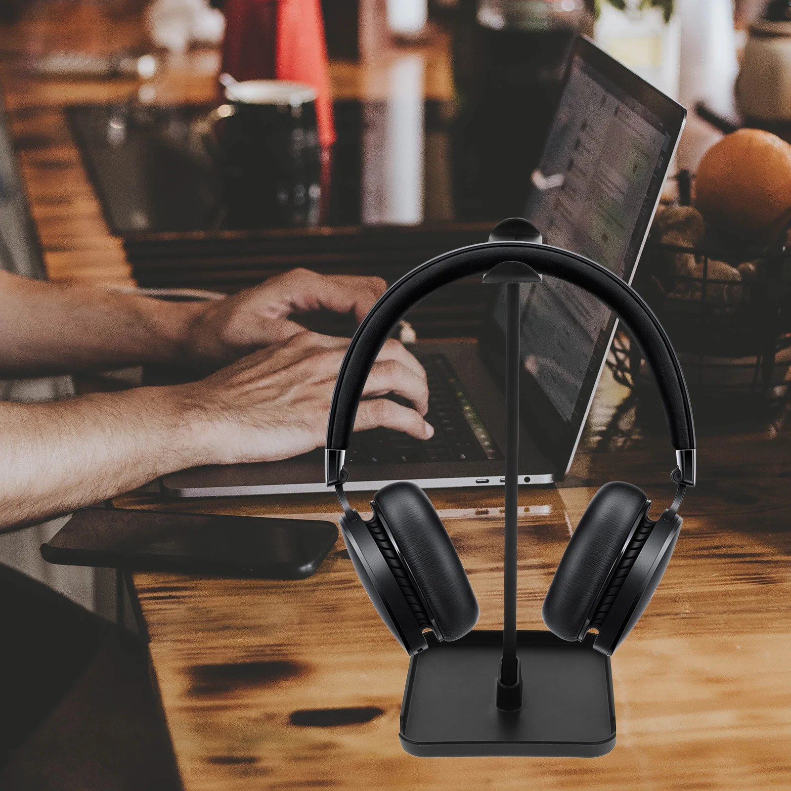 

Headphone Stand Headset Holder Thick Solid Desktop Support Holder Detachable Flexible Stable Headphone Display Stand for Gaming