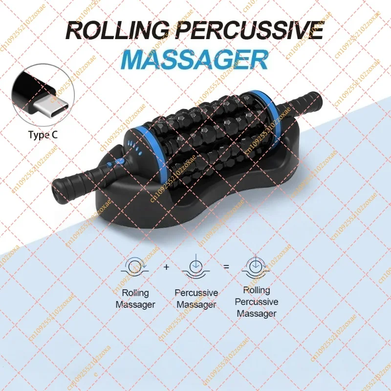 Deep Tissue Massage Gun for Muscle Relief, Portable Percussion Massager for Body Relaxation, Health Care Device