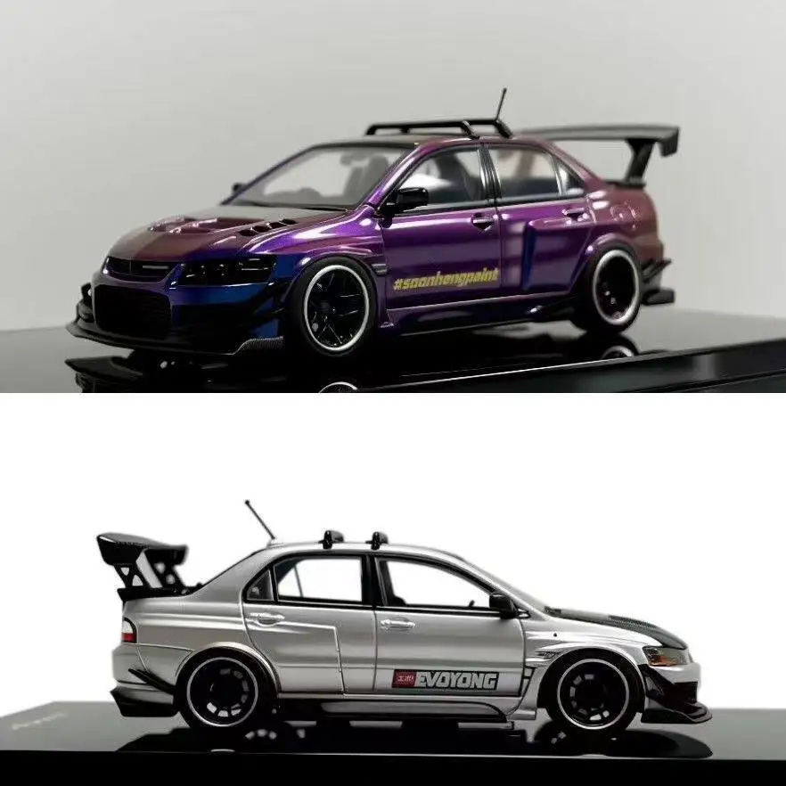 diecast-ihcm-1-64-scale-mitsubishi-bluebird-lancer-gsr-evo-ix-evo-9th-generation-alloy-car-model