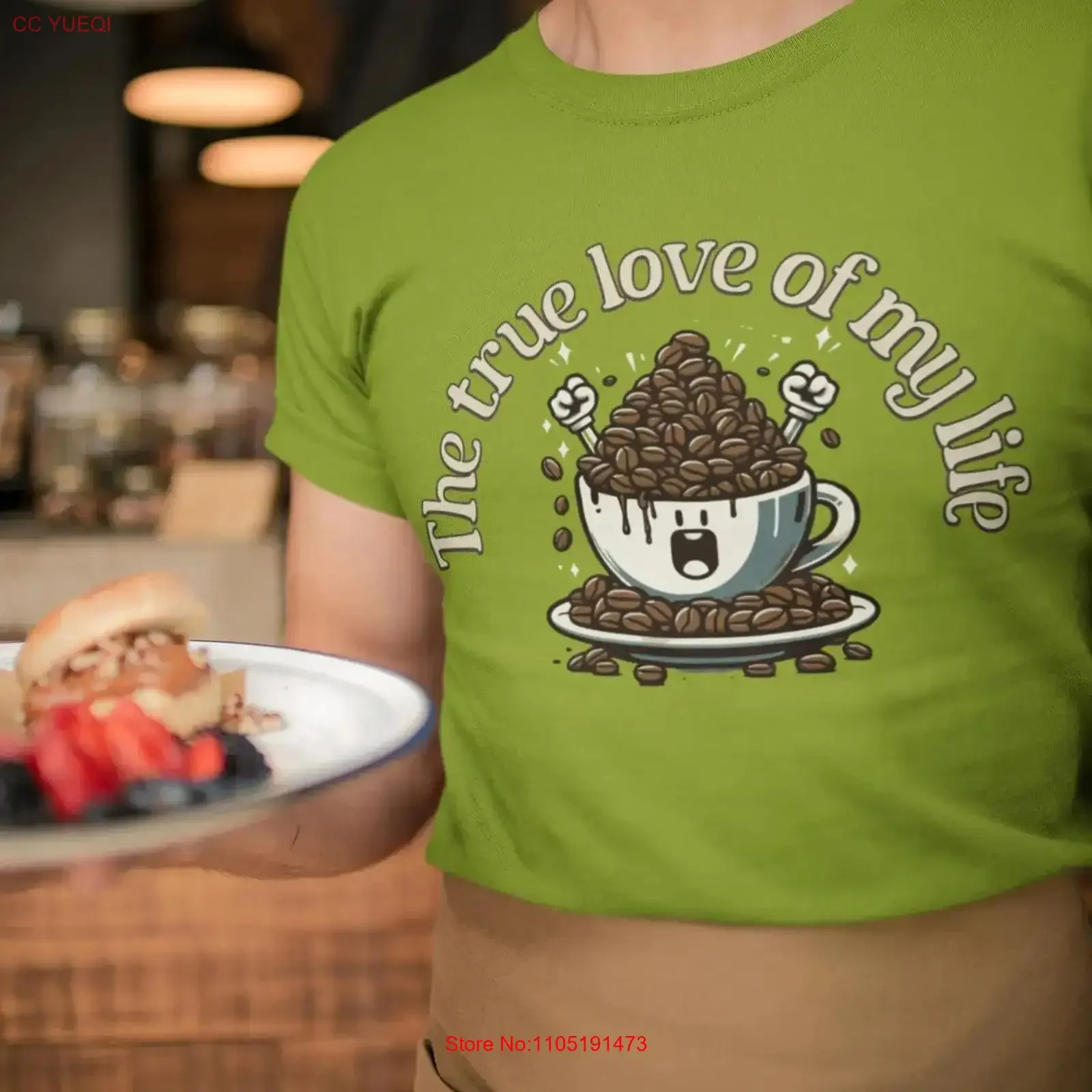 

Valentine's Coffee Lover T shirt Perfect Lovers Valentine Club Books Dad True Love vintage Washed Unisex Soft graphic homme