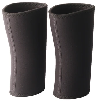 Rodilleras rígidas y gruesas de 7mm, rodillera profesional de neopreno, soporte para levantamiento de pesas, seguridad deportiva, Crossfit, soporte de entrenamiento de fuerza