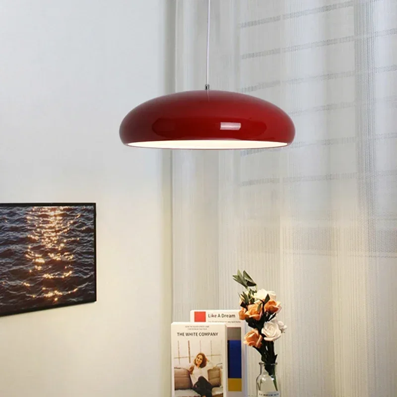 Nordic LED Pendant Light Orange Hanging Lamp E27 Blub For Living Room Dining Room Hotel Caffee Home Lighting Decor Fixtures