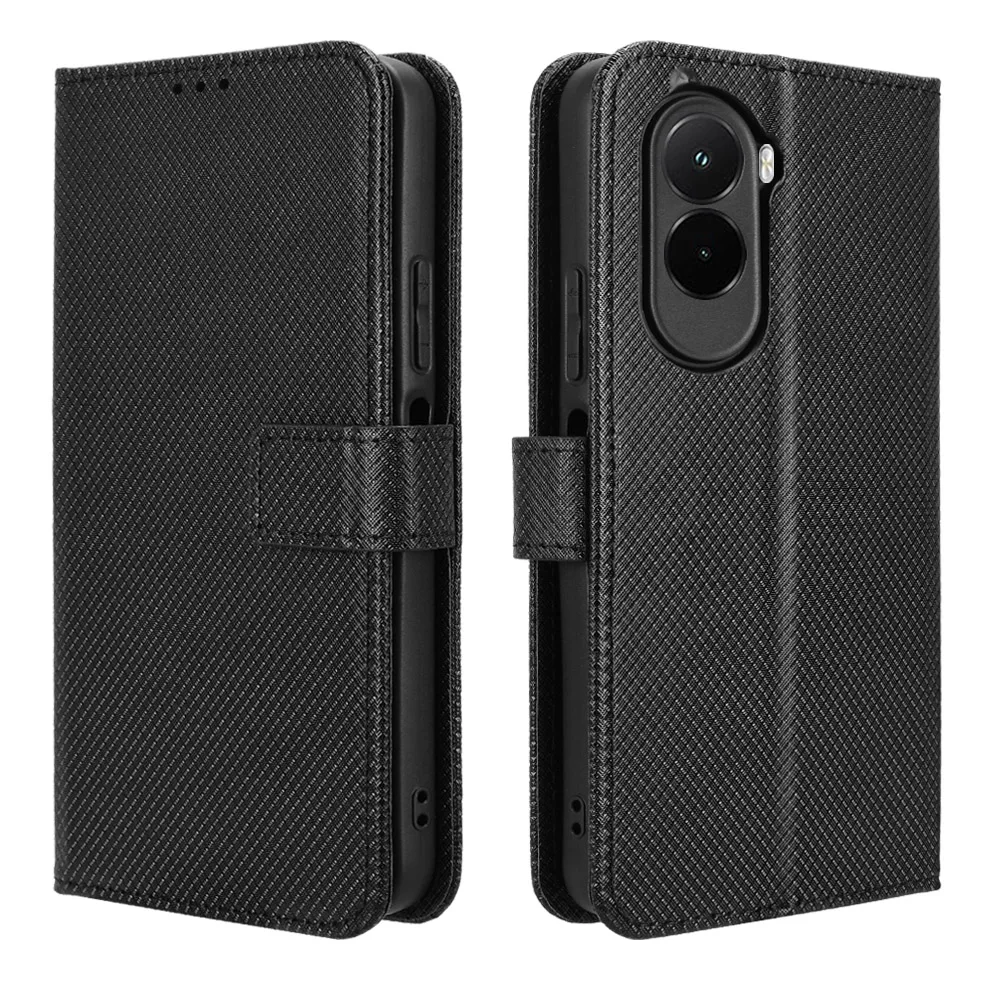 Wallet With Card Slot Stand Flip Leather Case For Xiaomi Poco M7 4G 169mm Anti-fall Strong Magnet Cover