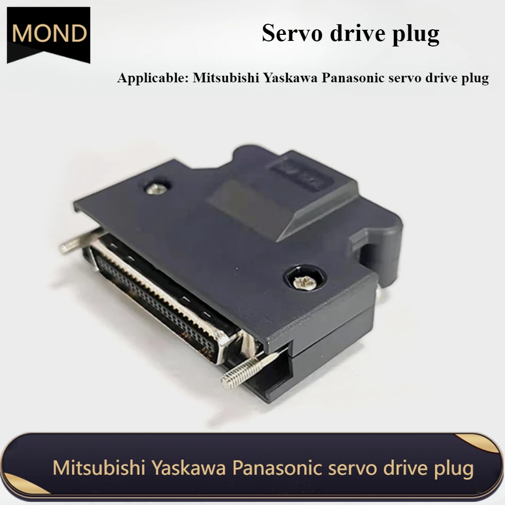 

Suitable for Panasonic Mitsubishi Yaskawa servo drive CN1/CN2 plug 50 core all gold connector SM-50P