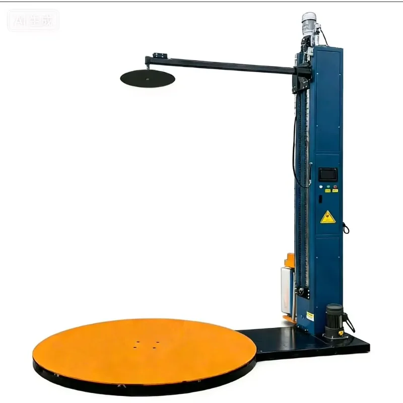 Intelligent Pallet Wrapping Machine Automatically Senses The Height Goods Factory Stretch Film Wrapping Machine for Poland