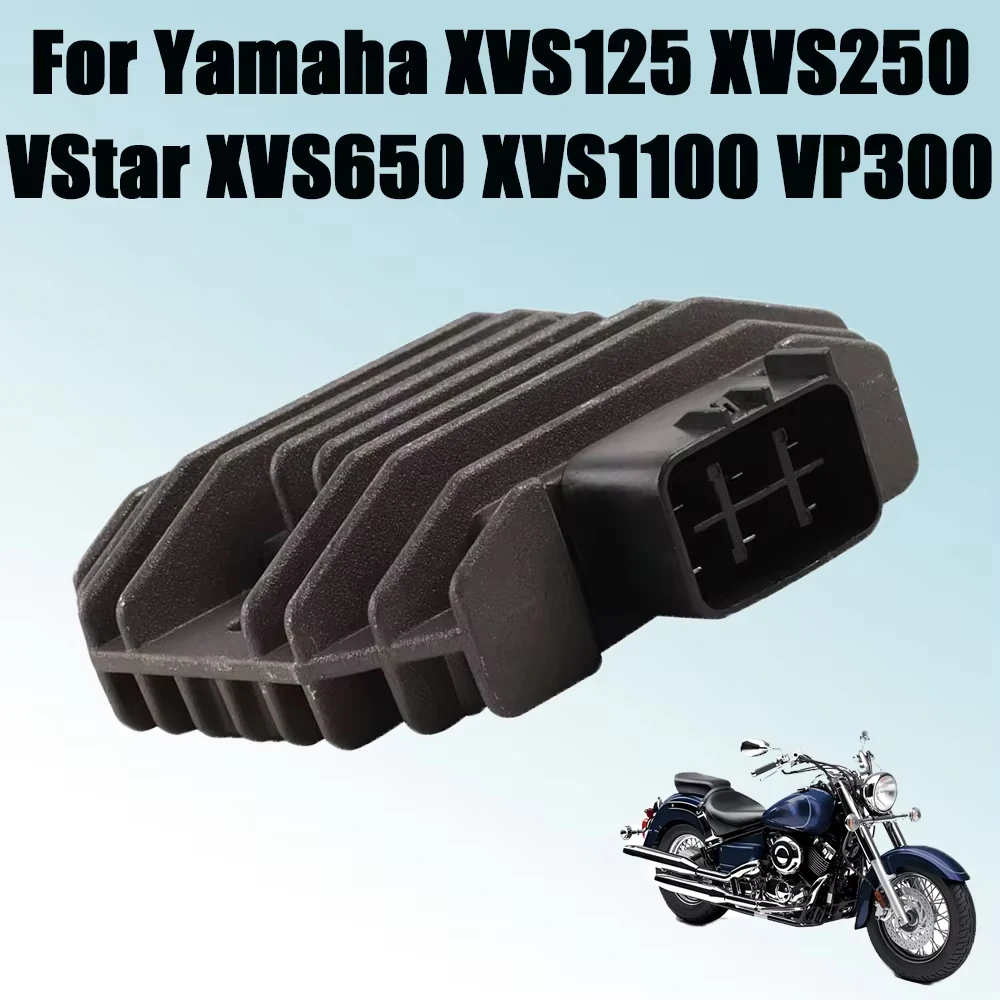 

Motorcycle Voltage Regulator Rectifier For Yamaha XVS125 XVS250 Dragstar XVS 125 250 650 1100 XVS650 XVS1100 V-Star Versity 300