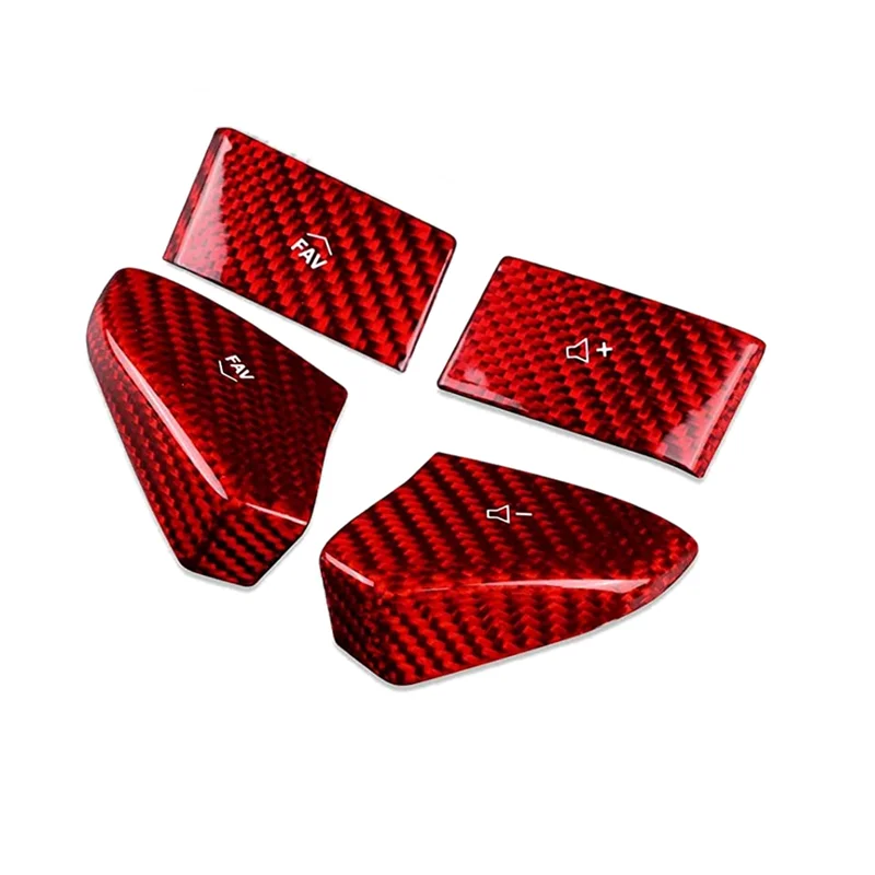 

1 Piece Real Carbon Fiber Steering Wheel Sticker For Corvette C8 2020-2023