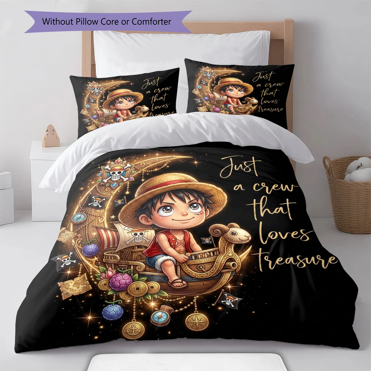 One Piece Duvet Cover Soft Comfortable, Children Bedding Set Gift, Multiple Sizes -HE103