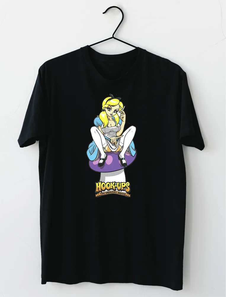 Hookups Skateboard Alison's Wonderland Mushroom T-Shirt S-5XL