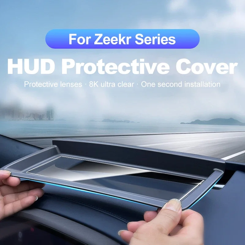 For Zeekr X 001 007 2021 2022 2023 2024 Car Head-up Display Protective Cover Central HUD Dust Cover Auto Interior Accessories