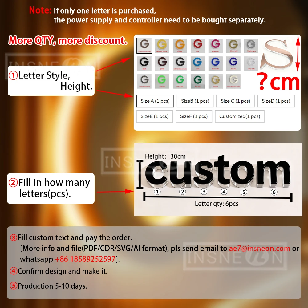 مخصص الاكريليك علامات لافتة Led علامة مخصصة شعار مضيئة علامات جدار لافتات الأعمال ثلاثية الأبعاد رسائل التصميم الشخصي النيون الاكريليك