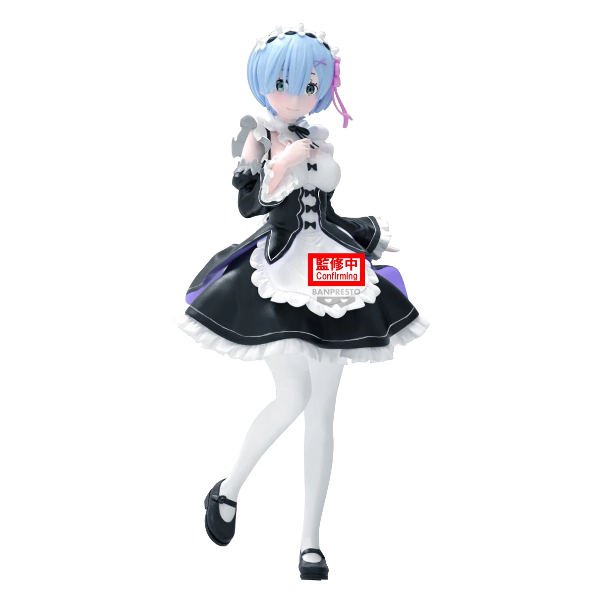 Banpresto Re:ZERO -Starting Life in Another World Anime REM GLITTER&GLAMOURS Maid ver Action Figures Model Figurine Original