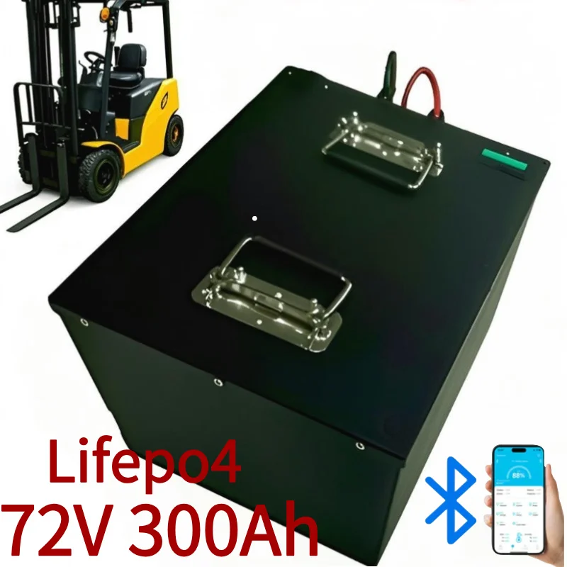 

Аккумуляторная батарея LiFePO4 72В 300Ач глубокого разряда, перезаряжаемая, литий-железо-фосфатная, с зарядным устройством для гольф-каров, автодомов и солнечных систем