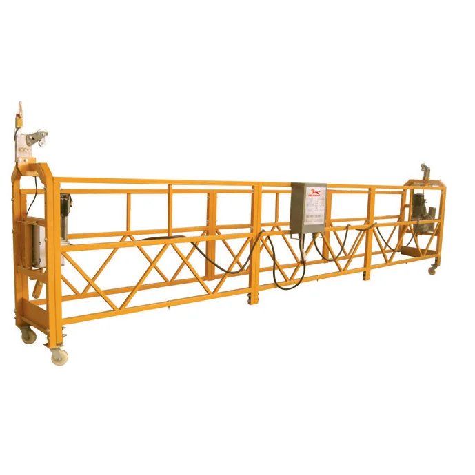 ZPL1000 construction lifting equipment machine electric suspended aerial work platform