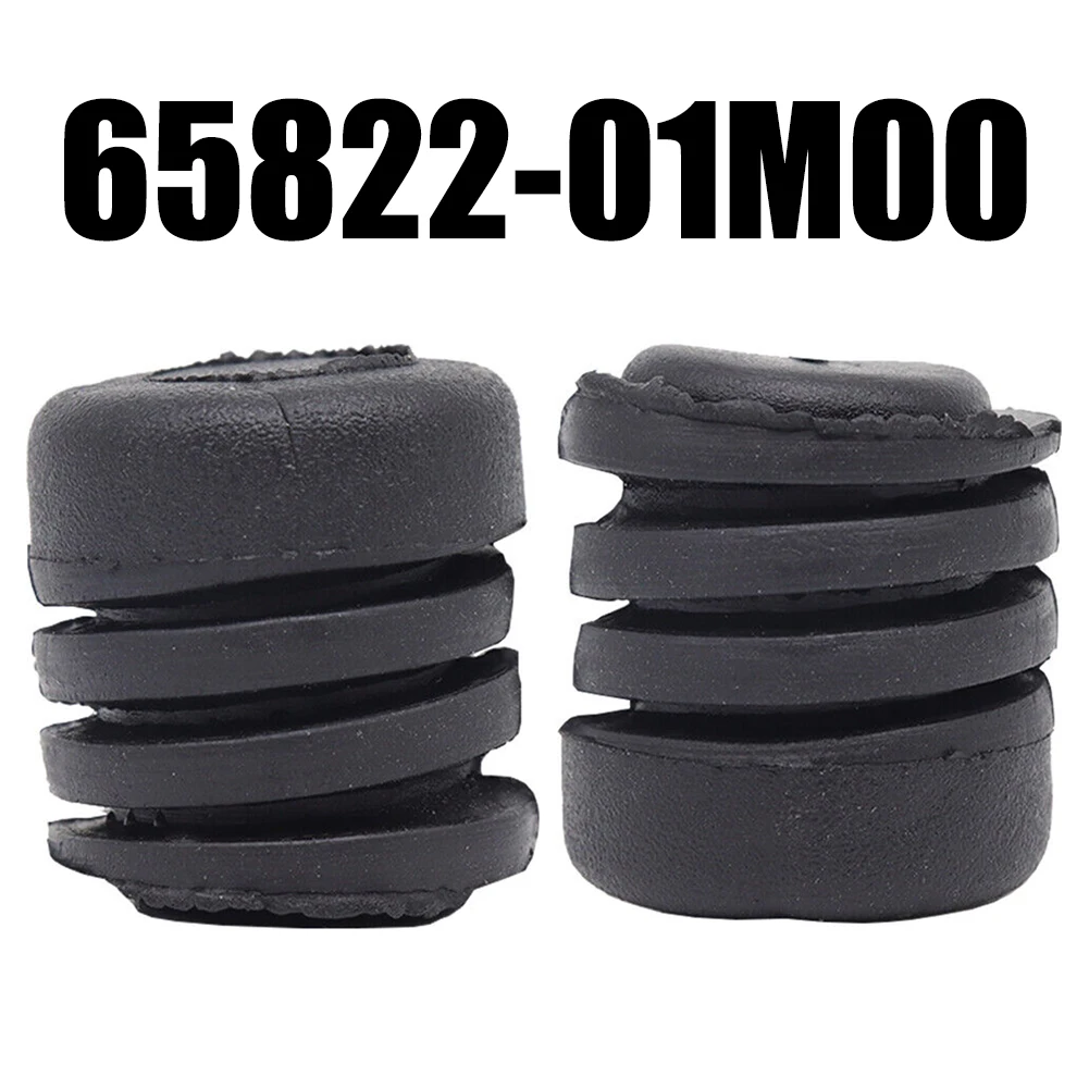 2Pcs 자동차 내부 후드 스톱 버퍼 범퍼 65822-01M00 62840-D0100 62840-V0100 65823-5B000 90878-2L700 닛산 용 Altima 고무