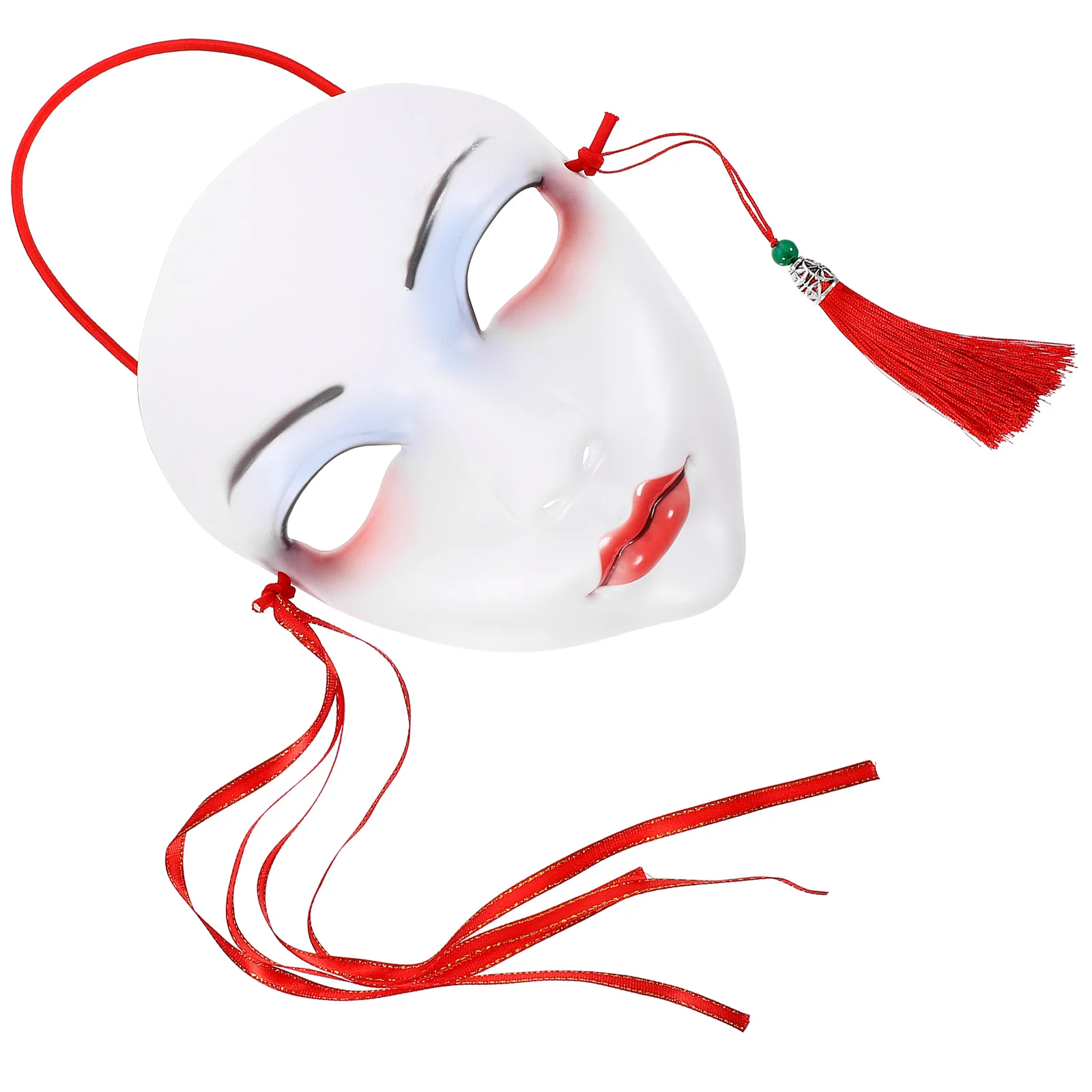 Halloween Party Mask Decor Festival Cosplay Costume Accessories The Plastic Prank Makeup Props Masquerade For Women