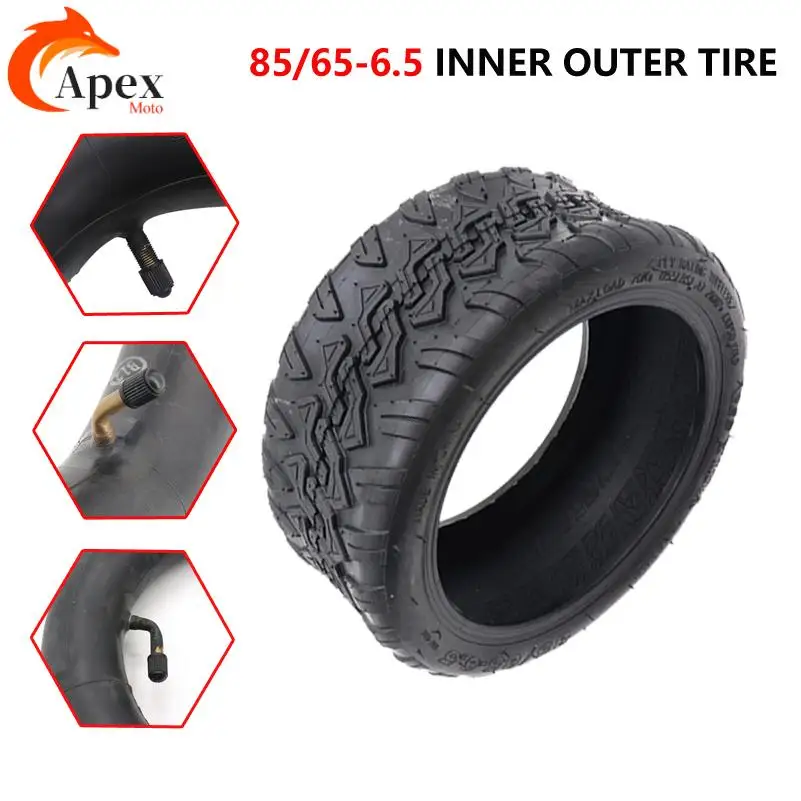 85/65-6.5 inflate Tyre for Kugoo G-Booster G2 Pro Electric Scooter Front Rear Wheel Wear-resistant inflateTyre