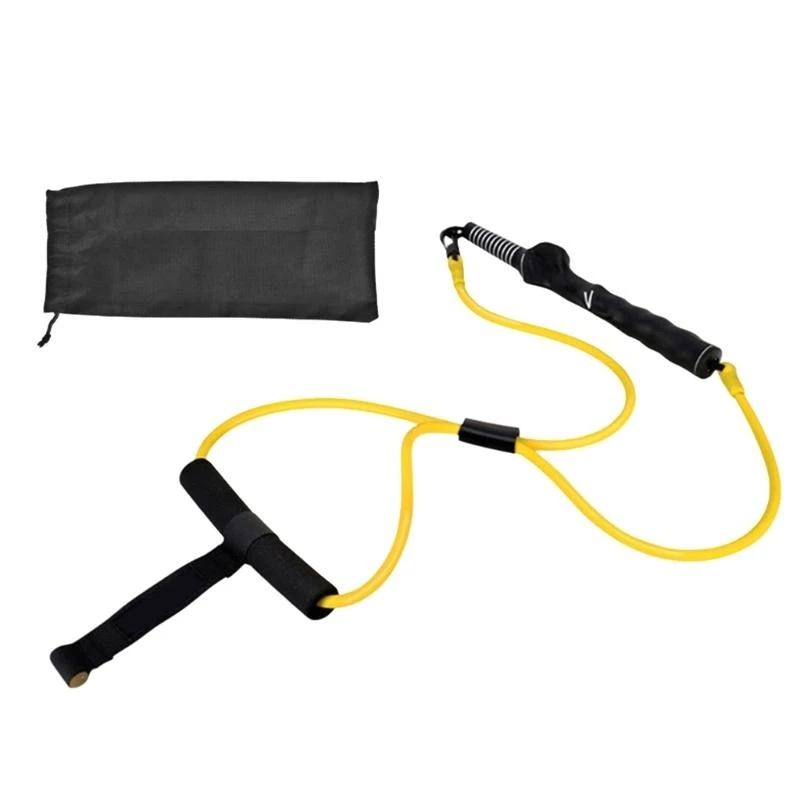 

Golf Swing Practice Rope Adjustable Golf Assistance Band Trainer Golf Swing Training Elastic Pull Rope Trainer Tool .A5KC