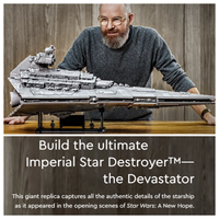 4784pcs moc-75252 Imperial Space assemble Destroyer Model Ultimate Collector Series Toys for Children Gifts for Kids Birthday