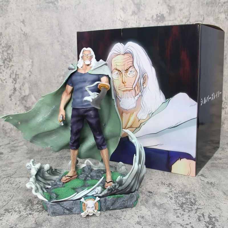 

Pirate Anime Elder Figure Gk Version With Special Effect Base Pvc Collectible Model Boxed Desktop Decoration Ornament Gift