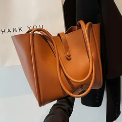 New Fashion Bag 2023 New Fashion Spring Handbag Women's Bag Senior Sense of Large Capacity Commuting Simple Tote Bag