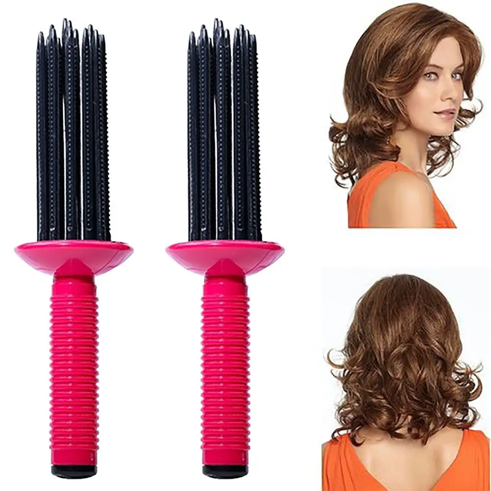 Anti Slip Hair Fluffy Curling Roll Comb Hairstyling Tool Wave Hair Accessory Curly Hair Tool Curling Wand Women Beauty