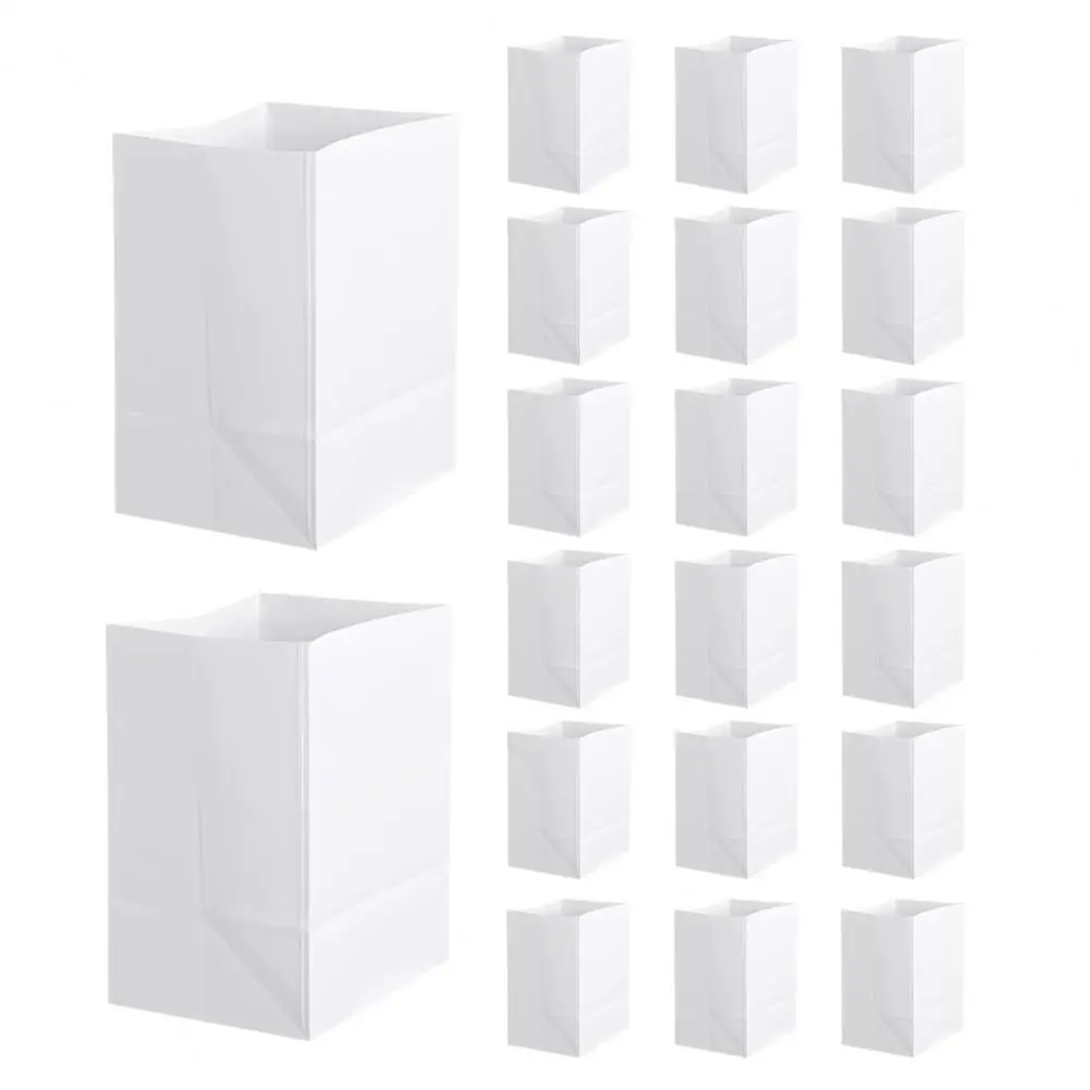 20Pcs 13 Gallon Collapsible Trash Cans, Reusable Portable Foldable Plastic Waste Recycling Bins for Party Events Camping