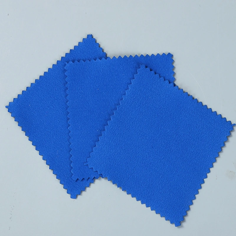 1pcs Extra Cost Silver Jewelry Polish Polishing Cleaning Wiping Cloth  Individual Packed Microfiber Suede Fabric