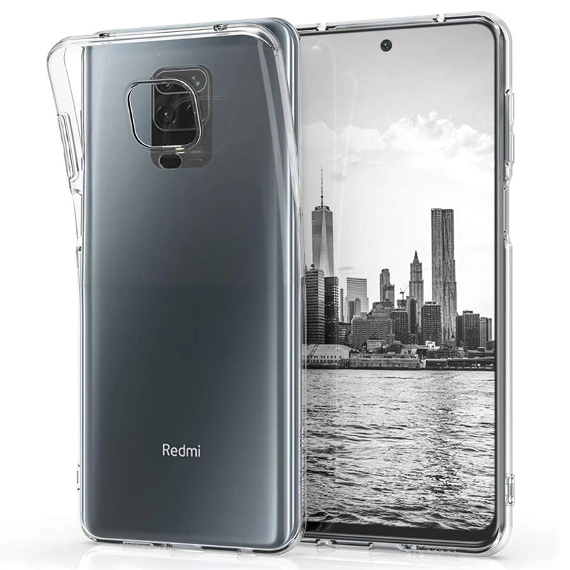 Premium Silikon Klar Weiche Telefon Abdeckung Fall Für Xiaomi Redmi Hinweis 9 Pro Ultra Dünne Zurück Shell Für Redmi Hinweis 9 s Coque – Detail 1