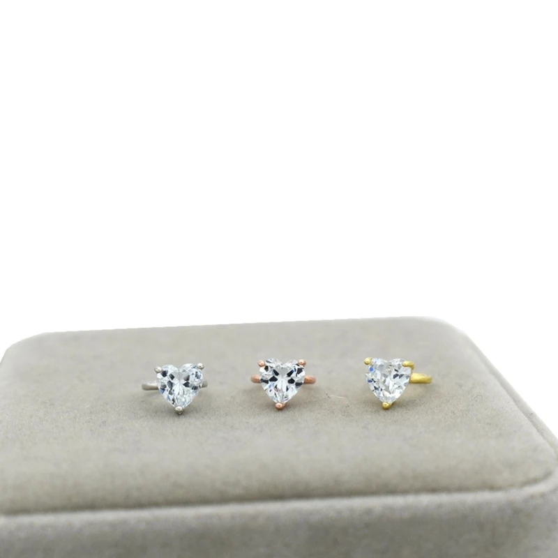 Newborn Photography Studio Props Accessories Crystal Faux Diamond Ring Memorable Baby Growth Heart-shaped Photography Ring