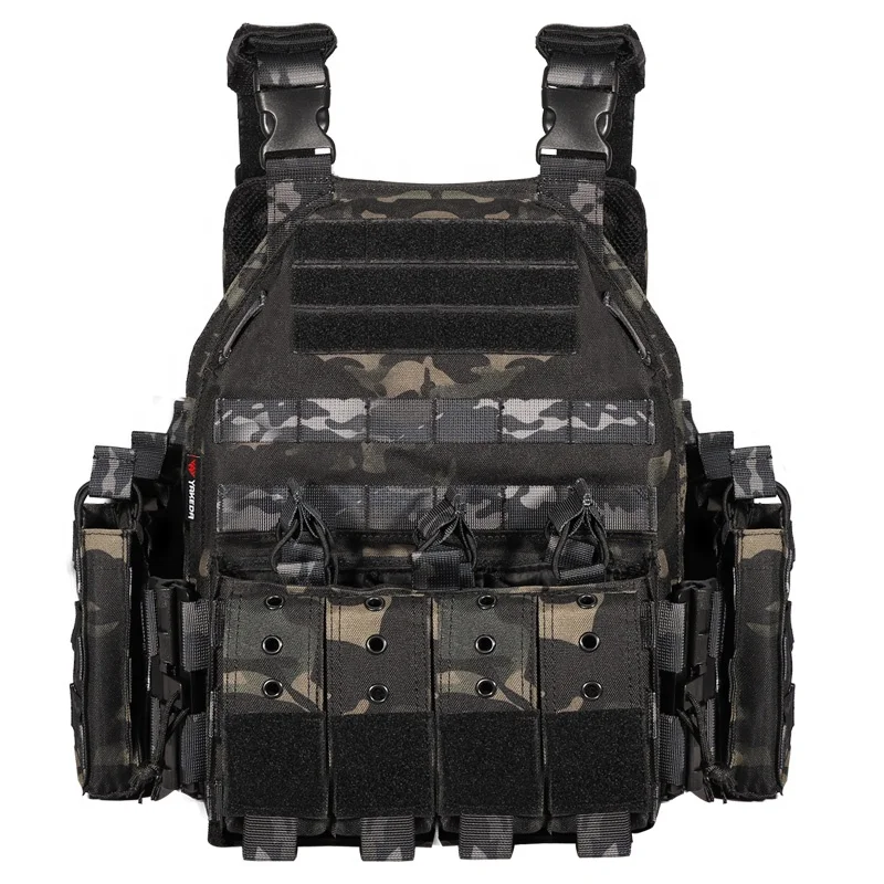 

2025 YAKEDA Quick Release MOLLE Chaleco Tactico Tactical Personal Protective Vest