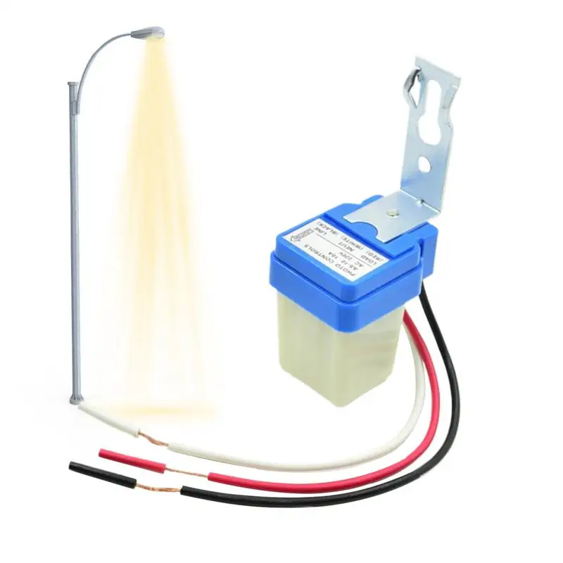 Photocell Sensor Waterproof Light Sensor Control Multifunctional Outdoor Photocell Sensor Dusk To Dawn Day Night Sensor Lighting