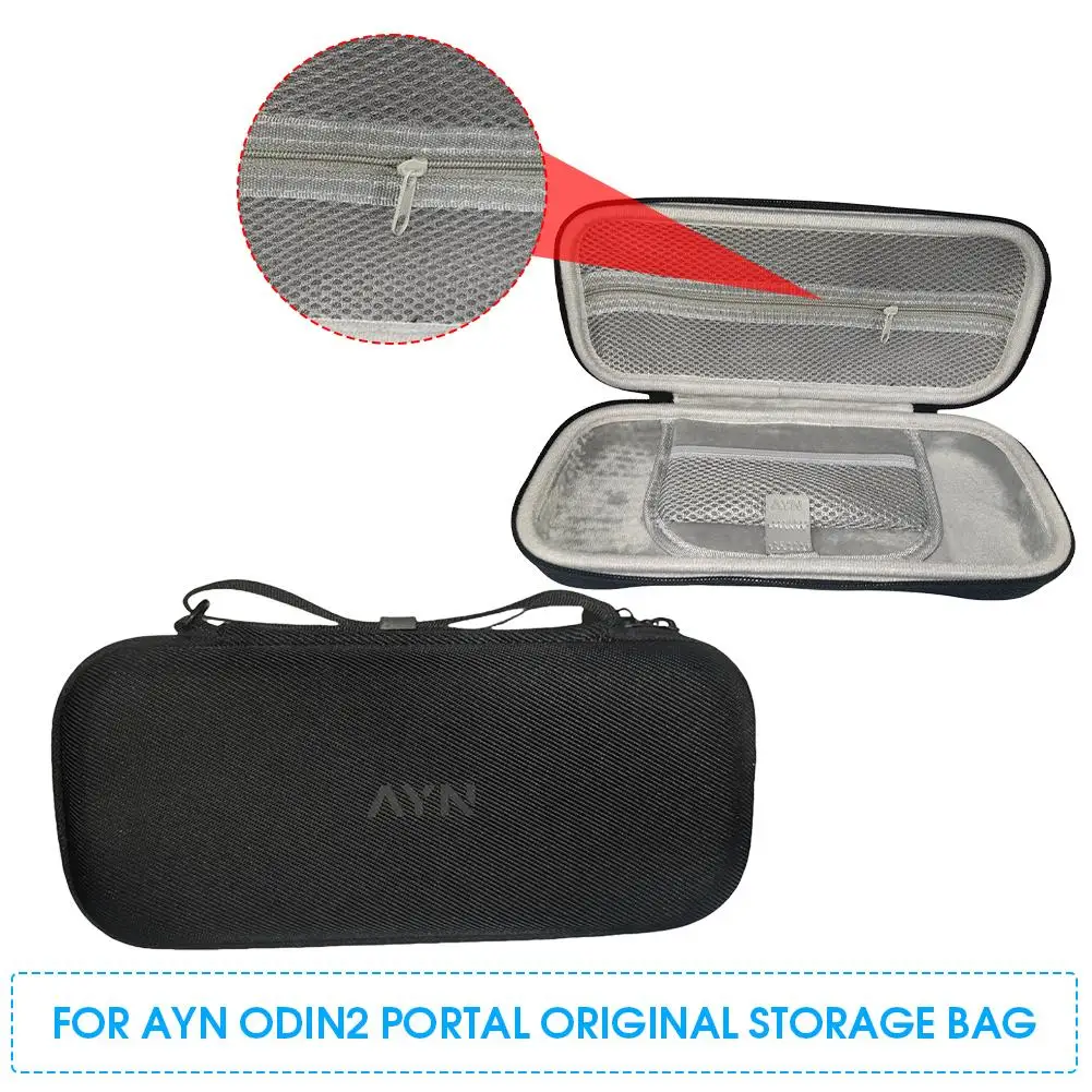 Für Ayn Odin2 Portal Spielkonsole Original Lagerung Handtasche Game Controller Schutzhülle Anti-scratch Stoßfest Hard Shell Fall