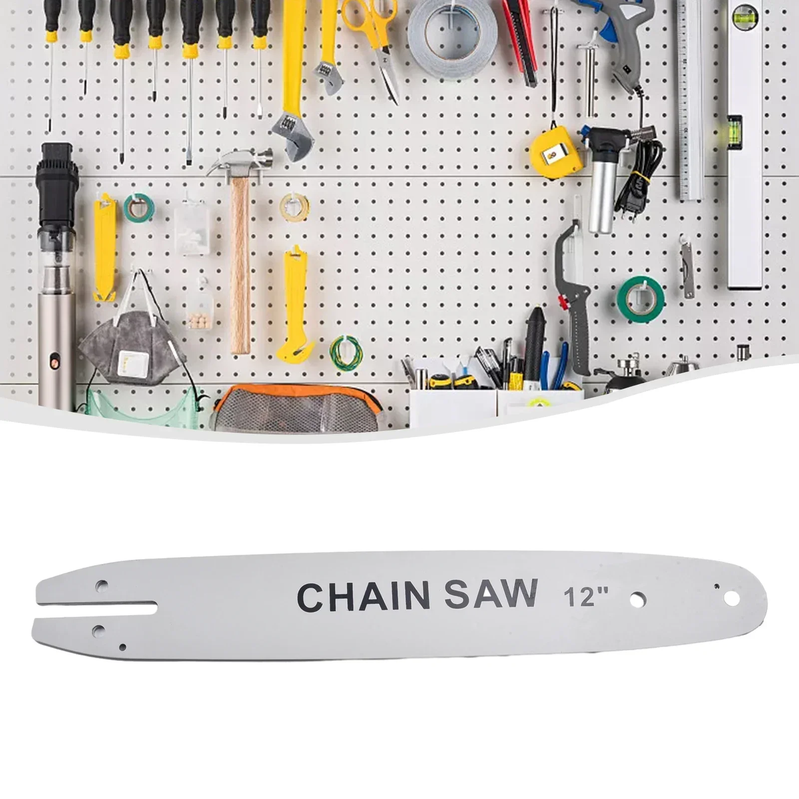 Chainsaw Guide Bar Substituição, Peças sobressalentes para serra de cadeia, Ferramentas elétricas de jardim, 12 ", 12-44, 507P, 1Pc