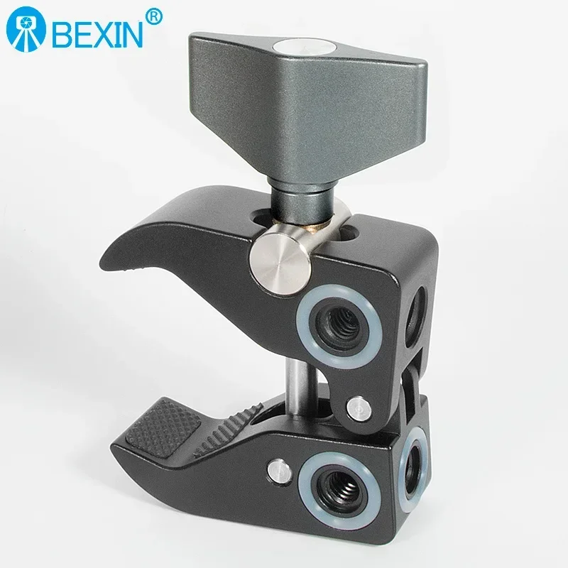 BEXIN Multi-Functional Crab-Shaped Clamp with Ballhead Magic Arm For DJI stabilizer for Freefly Stabilizer/Video C-stand 2164