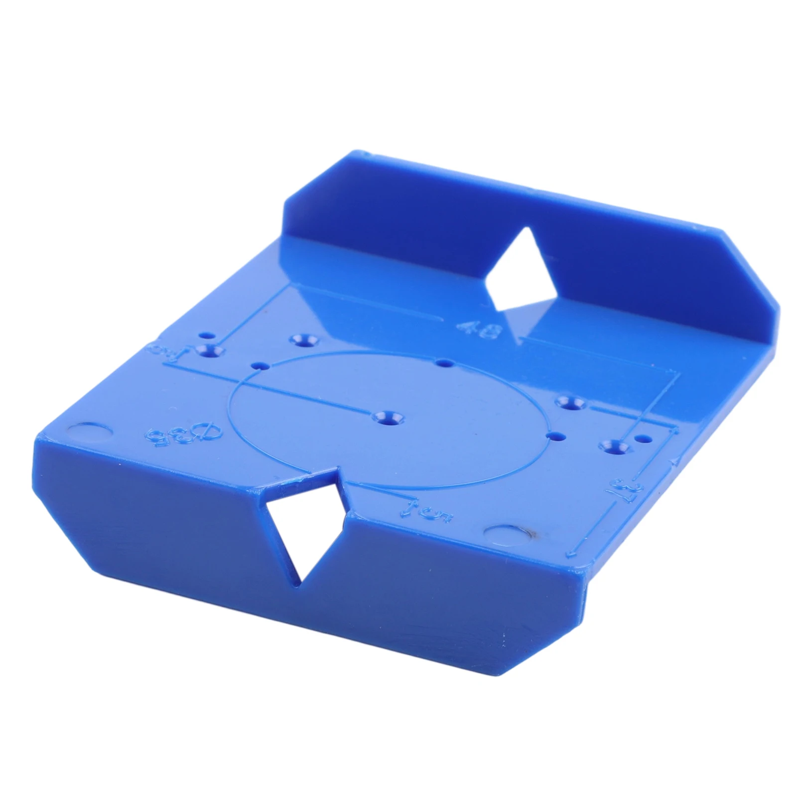 Hinge Hole Jig 35mm 40mm ABS Hinge Boring Drill Guide Template Jig Furniture Door Cabinets Hinges Hole Locator For Woodworking