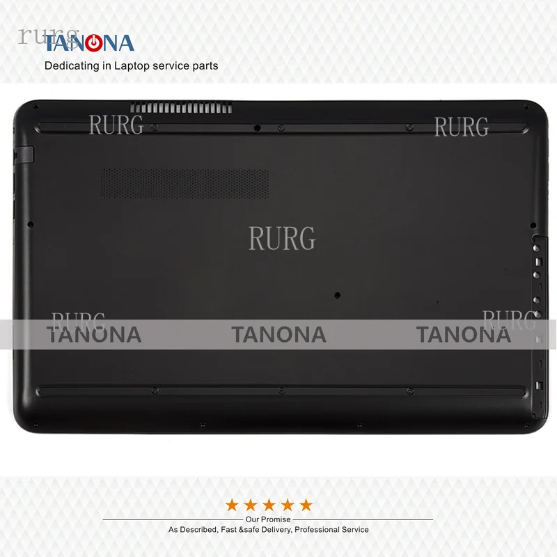 R+ New, compatible with FOR HP Pavilion 15-AU, 15-AW, 15-au035tx laptops, low-profile bottom case, protective cover, BLK