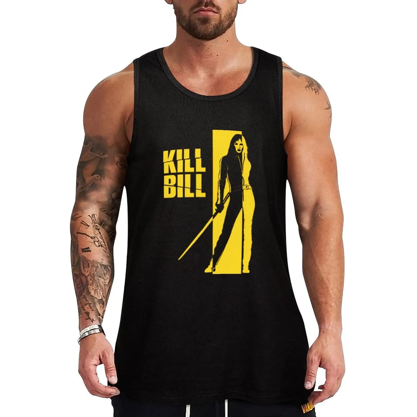 

Kill Bill Pulp Fiction Django Tank Top Streetwear Tank Top Casual Hip Hop Sleeveless Tee