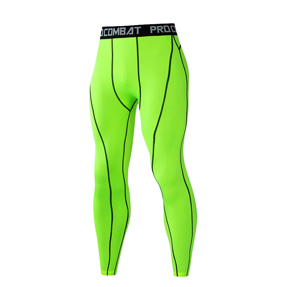 Men\'s Tight Long Pants Jogging Fitness Jujitsu Workout Sweatpants Yoga Trousers Compression Thermal Leggings Gym Training MMA