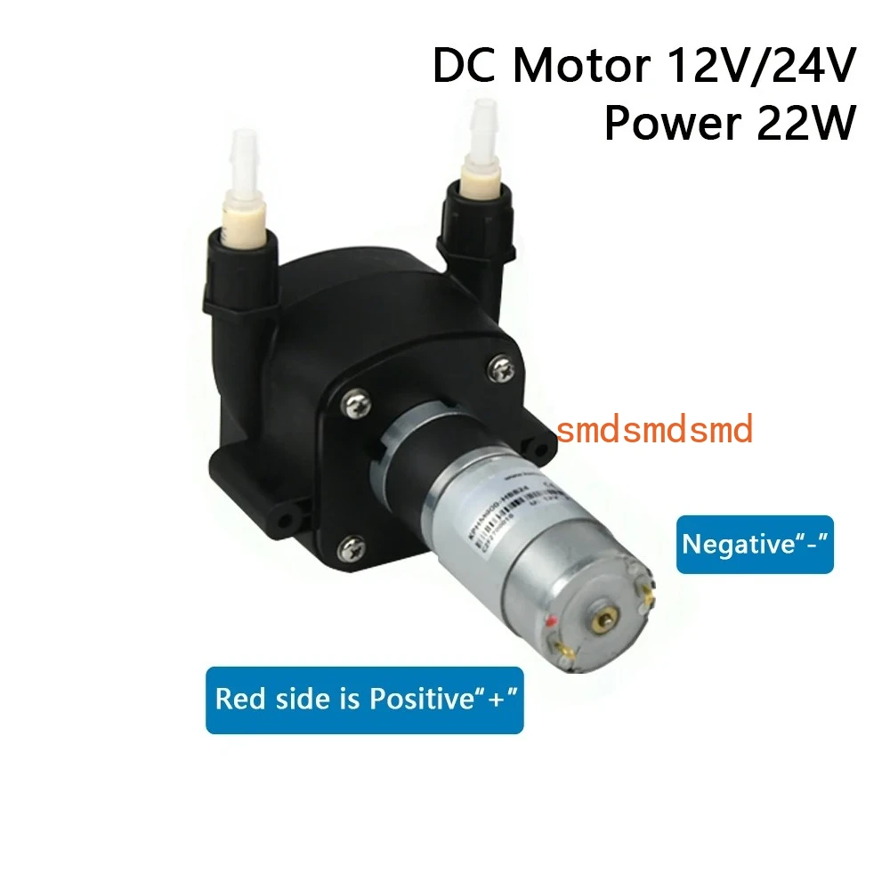 900ml/min KPHM900 High Flow Peristaltic Pump 12V 24V DC Stepper Motor Dosing Pump Cost-effective Self-priming Pump