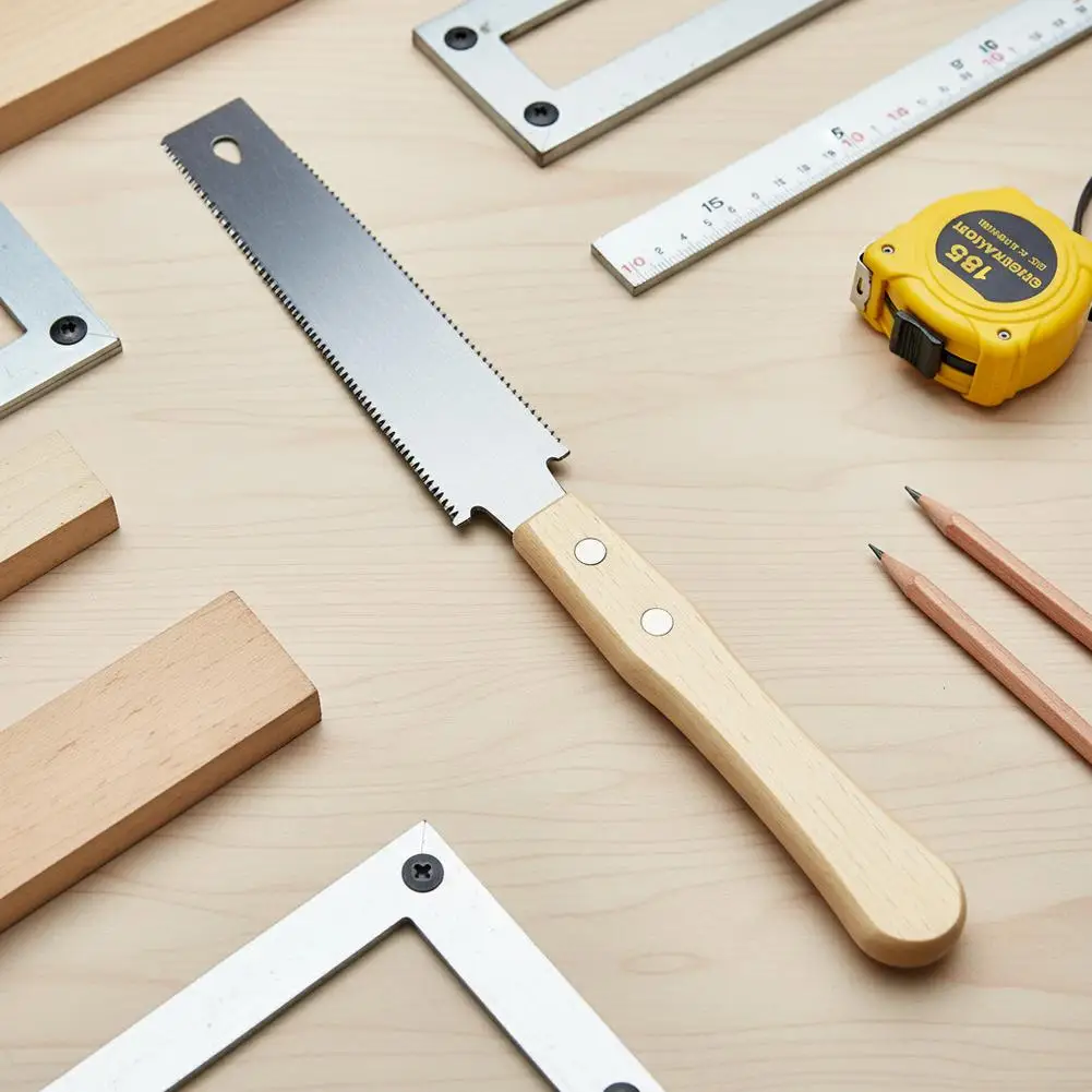 Woodworking Hand Saw DIY Serration Project Fine Tooth Precision Flat Saws for Flush Cutting Household Woodworking Tools 2026 New