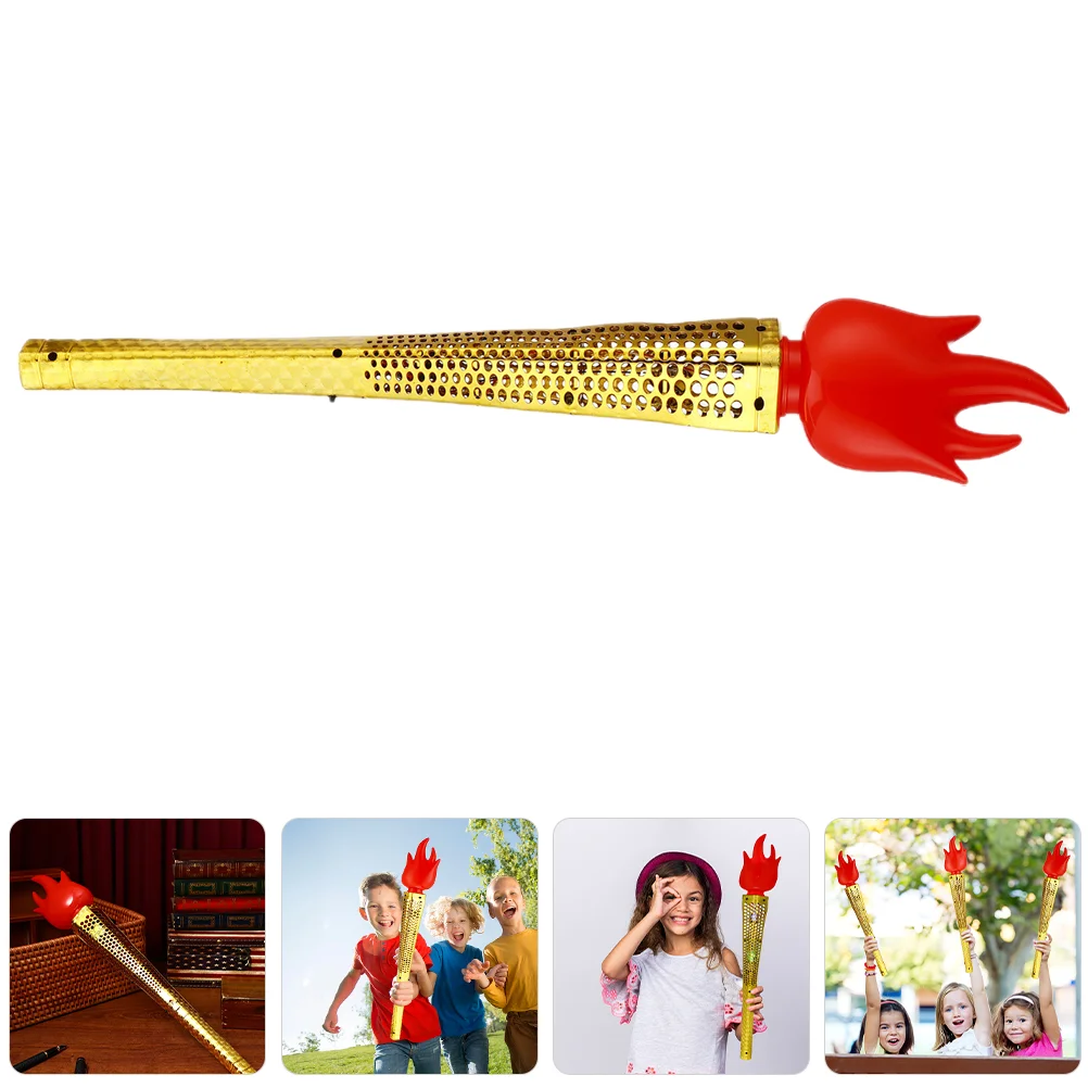 

4 Pcs Toys Torch Party Outdoor for Kids Props Torches Artificial Cosplay Child Banquet