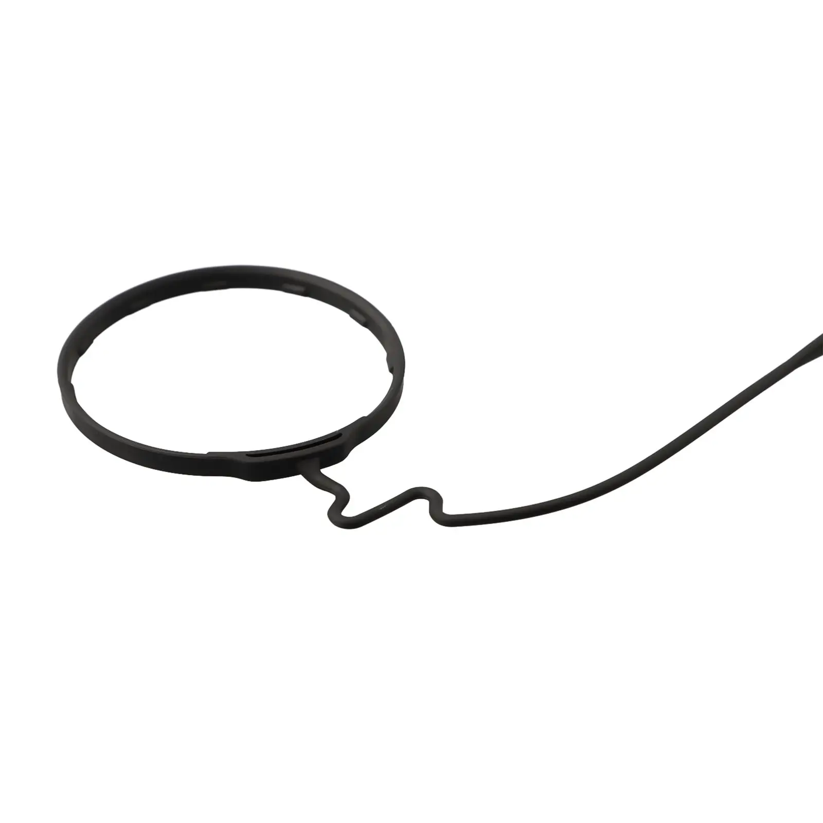 

Lightweight Black Fuel Tank Cap Cover Cable Line Rope Ring for Toyota 7730006040 7730052040 Anti Rust Colorfast