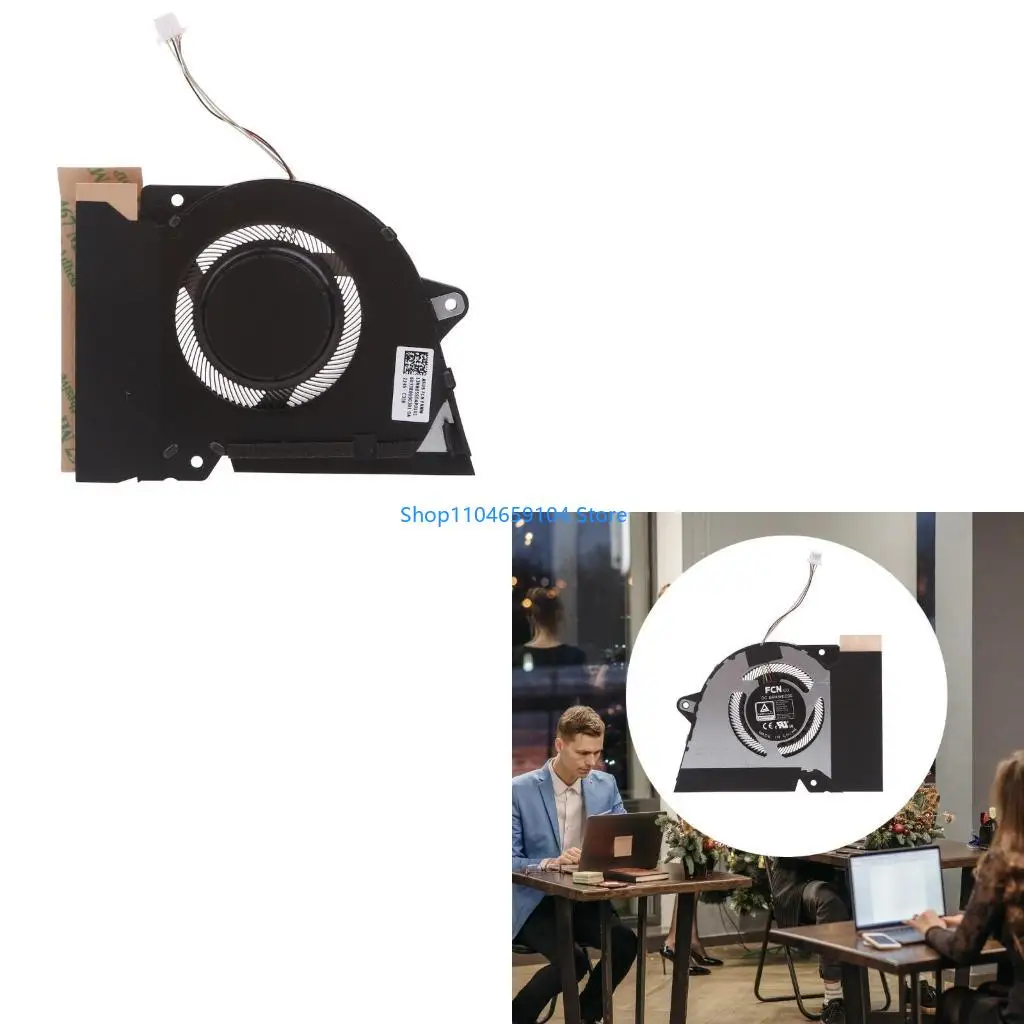 

DC12V Fans for Zephyrus G14 GA401 GA401Q CPU GPU FAN 13NR05S0AP0101